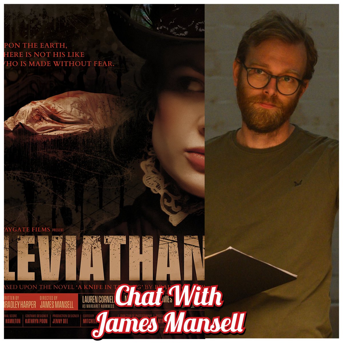 Looking forward to chatting to Janes Mansell on Tuesday! All about his latest film LEVIATHAN 🎥 

#filmmaking #creative #filmtalk
