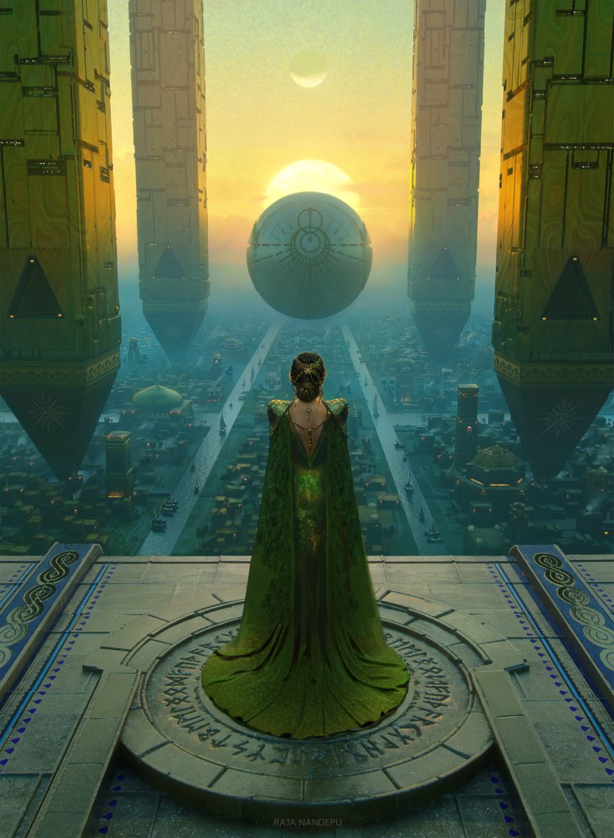 The beautiful sci-fi and fantasy-themed artworks of Raja Nandepu - this-is-cool.co.uk/the-beautiful-…