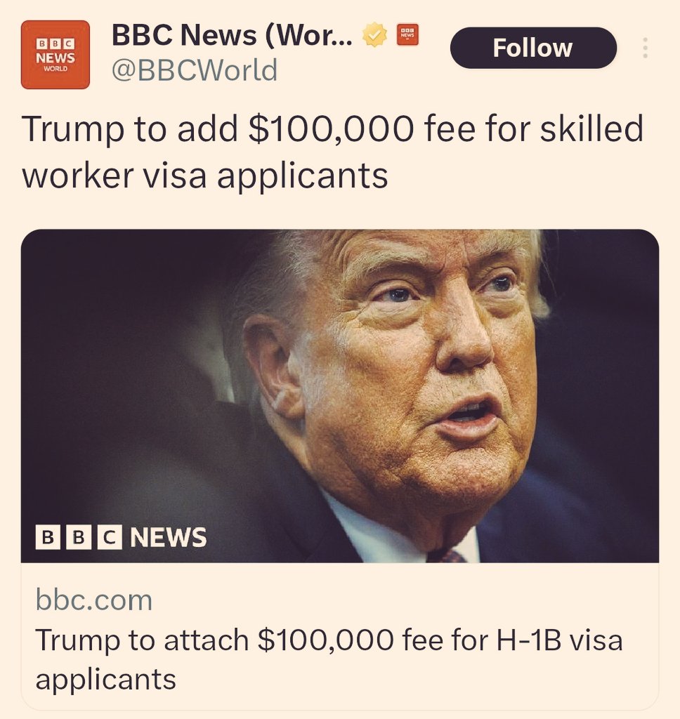 misrashutosh's tweet image. As if sufferng Narendra 
Nightmare wasn't enough for Indian IT guys now his
"very good friend"#Trump kills their American Dream too
#h1bvisas
#h1bnews
#H1BVsia
Microsoft
Indians
H1-B
NRIs
Trump's
H-1B
#h1bvisa
Brain Drain
Silicon Valley
MIGA
#SamudraSeSamriddhi
Rahul Gandhi
Modi