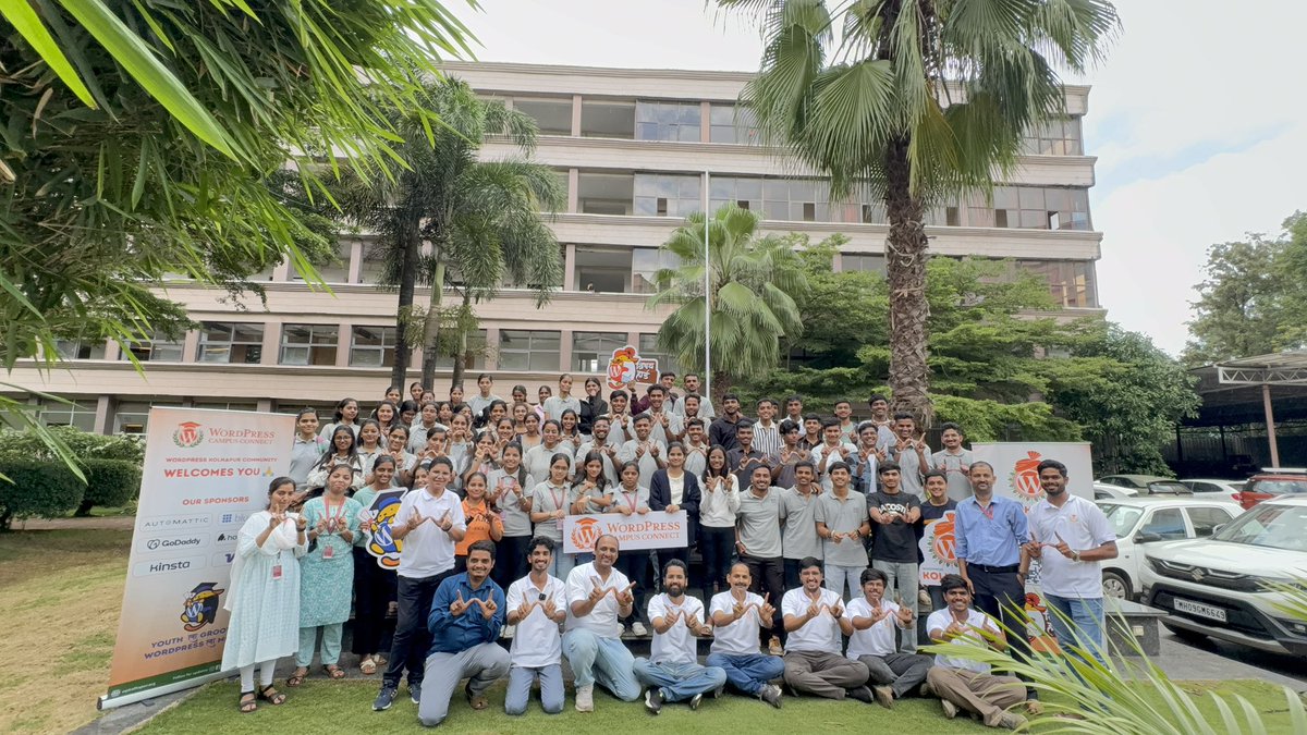 Welcome to the <a href="/WordPress/">WordPress</a> Campus Connect at <a href="/DypsemKolhapur/">DYPSEM Kolhapur</a> 🎉

The 2nd event in the series is buzzing with excitement—students are engaged, attentive &amp; ready to explore the world of #WordPress. 🚀✨ 

#WPKolhapur #WordPressCampusConnect