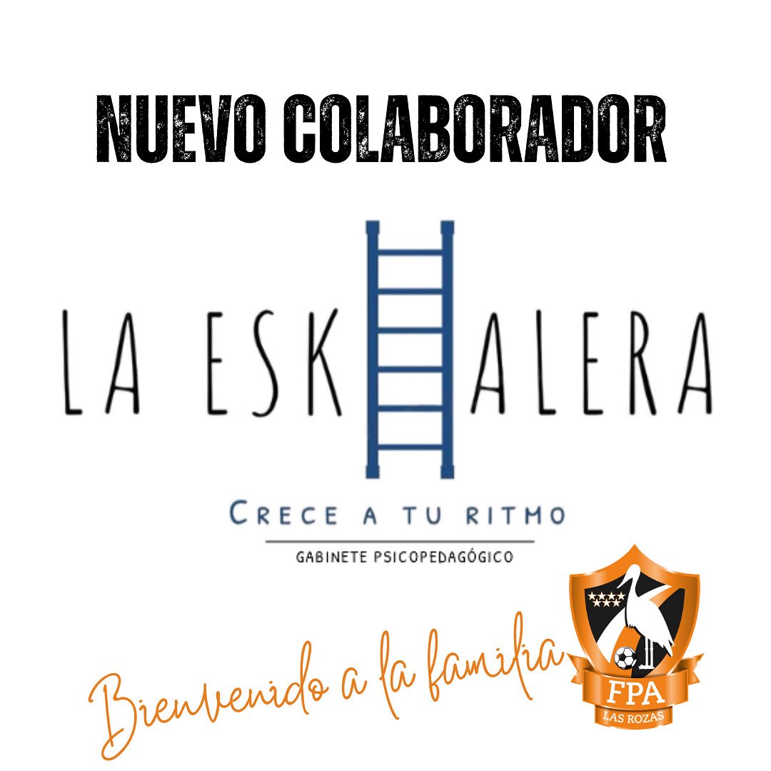 Presentamos al 🆕colaborador que pasa a formar parte de la familia FPA🍊⚽️

LA ESKALERA gabinete psicopedagógico ubicado en Las Rozas

Puedes conocerlos en laeskalera.es

Taller gratuito el 24-9-25 a las 16:30 h 
Inscripción en secretaria@dragonamericanschool.com
