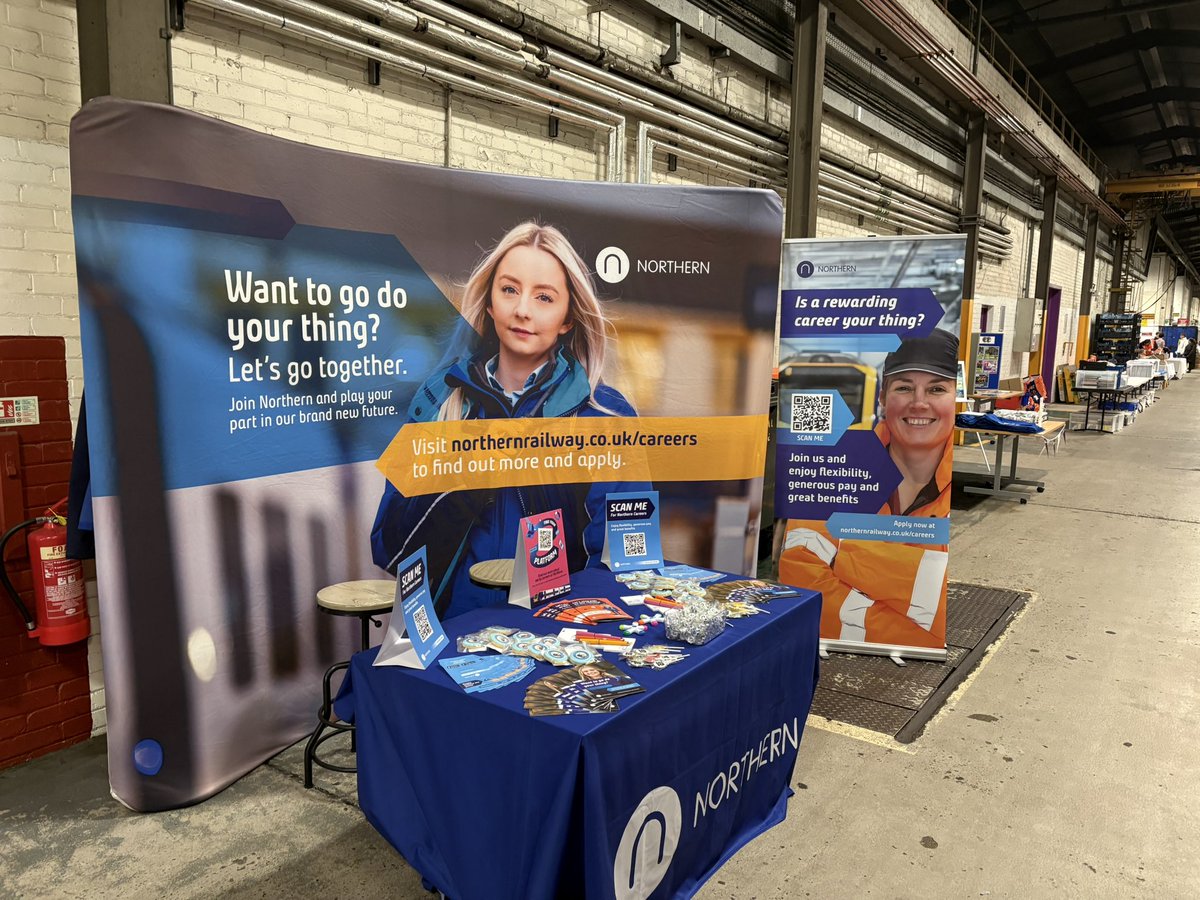 We’ve arrived! 

Feel free to pop in and say hello 👋🏻 

<a href="/northernassist/">NORTHERN 🚆</a>