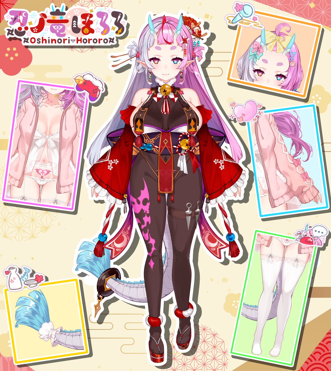Oshinori_hororo's tweet image. ·.⟡ ┈┈┈ ✧ ┈┈┈ ⟡.·

⋆⸜ 初投稿 ⸝⋆

妖界より来し、くノ一どらごん🐉
『忍ノ竜ほろろ！』ここに参上じゃ～っ❣❣
でびゅーに向けて、絶賛準備中！

▶YouTubeのりんくはりぷ欄へ🪭
登録やふぉろーで応援してくりゃれ～‼💗

#Vtuber準備中 #新人Vtuber️️ 

·.⟡ ┈┈┈ ✧ ┈┈┈ ⟡.·