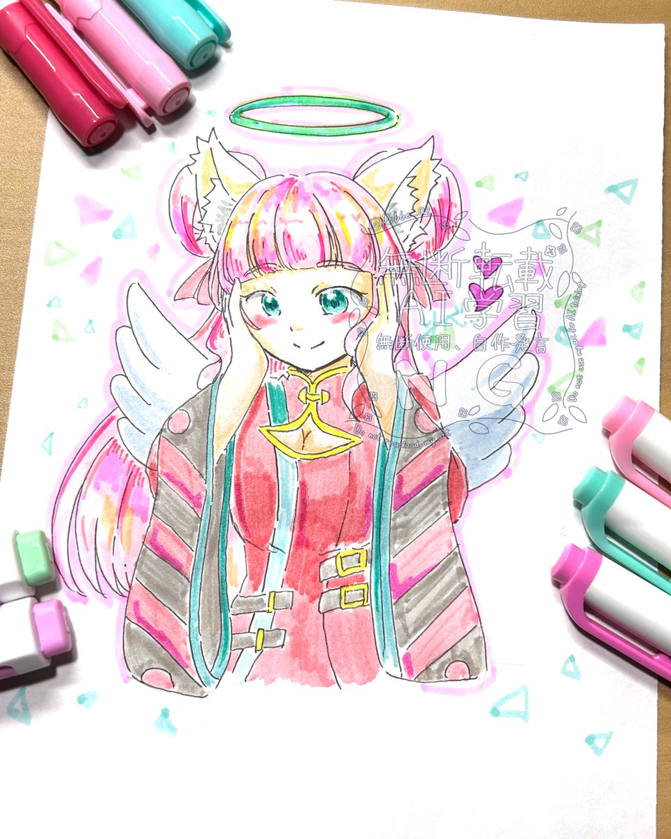 イラスト購入ページ 描き下ろし 屋外対応ステッカー 未来へ向かってVer.（全6種