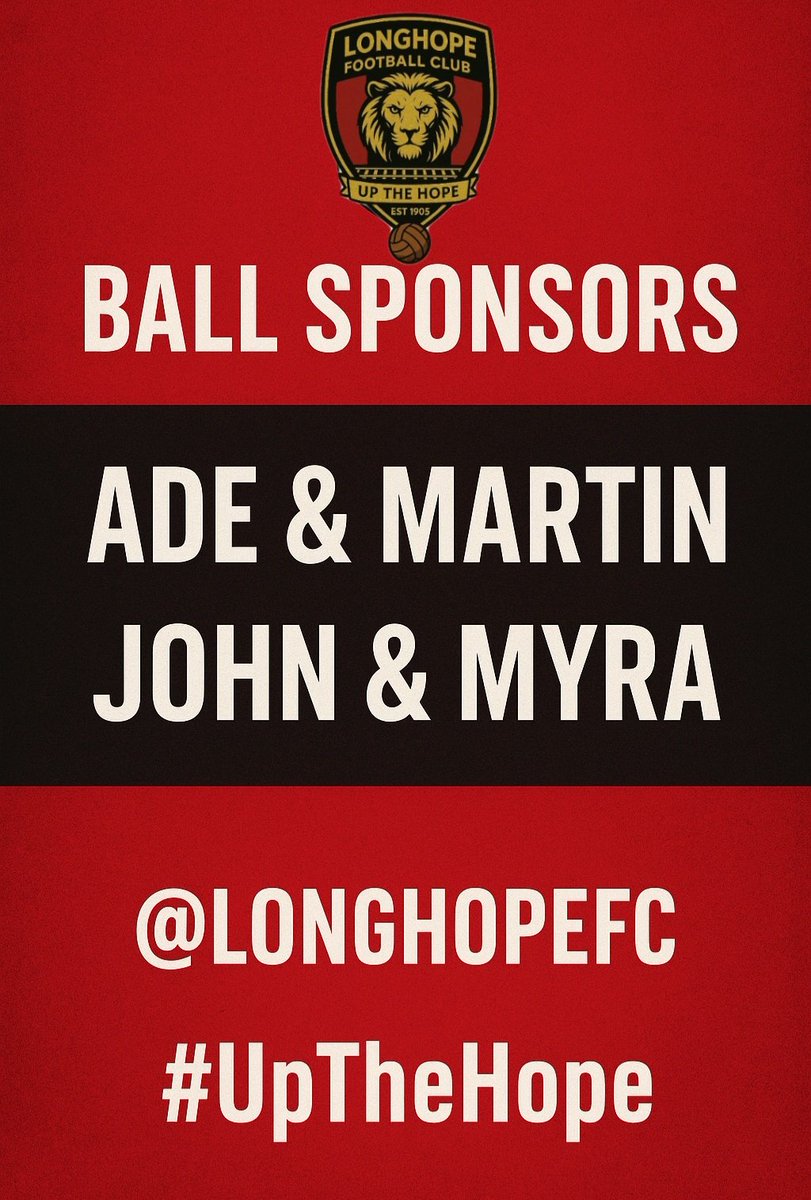 Longhope Football Club (@longhopefc) on Twitter photo Game day πͺ
π Home vs <a href="/MilkwallAFC/">Milkwall Soccer Team</a>
β°οΈ 2.30 KO
π» Club Bar Open Throughout
<a href="/SevernSport/">Severn Sport</a>
#UpTheHope Game day πͺ
π Home vs <a href="/MilkwallAFC/">Milkwall Soccer Team</a>
β°οΈ 2.30 KO
π» Club Bar Open Throughout
<a href="/SevernSport/">Severn Sport</a>
#UpTheHope