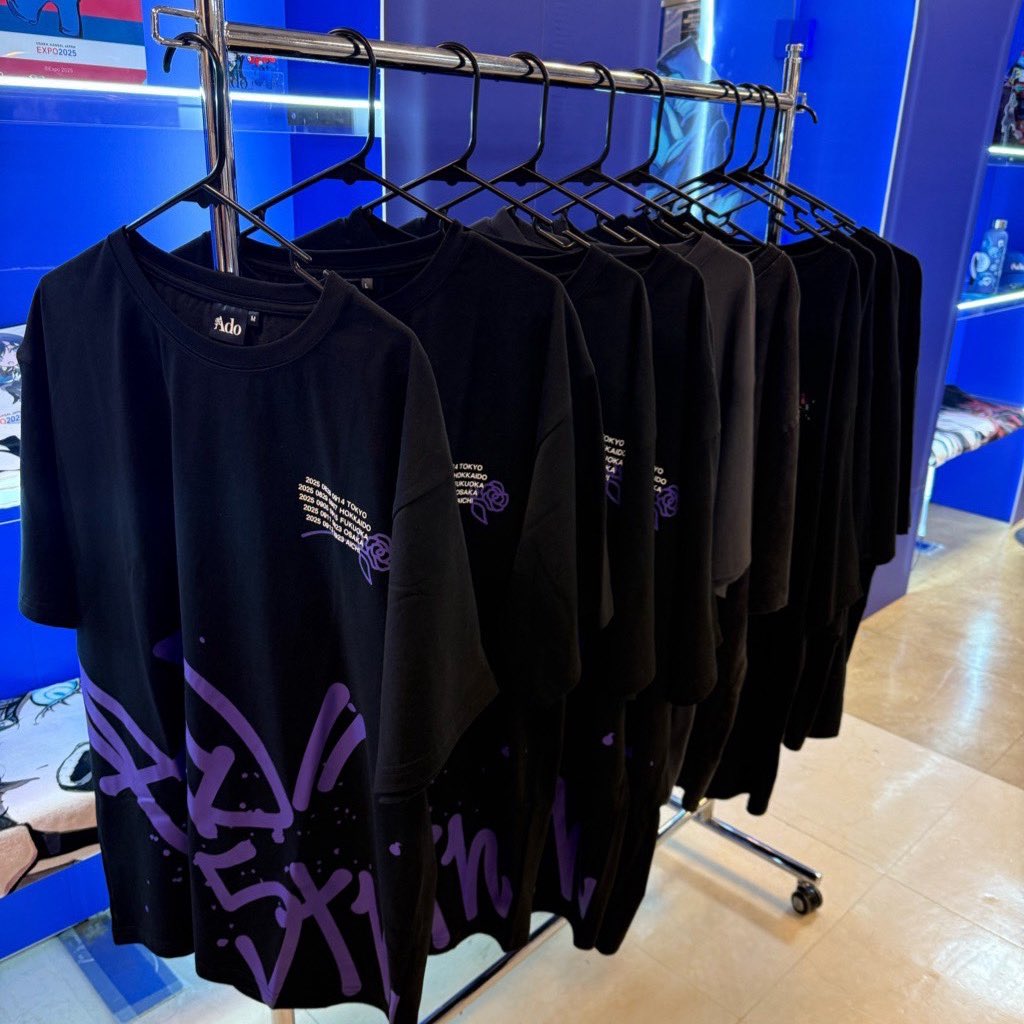 Ado 5th POPUP-STORE オープンカラーシャツ　XL Ado 5th Anniversary POPUP-STORE オープンカラーシャツ【グッズ