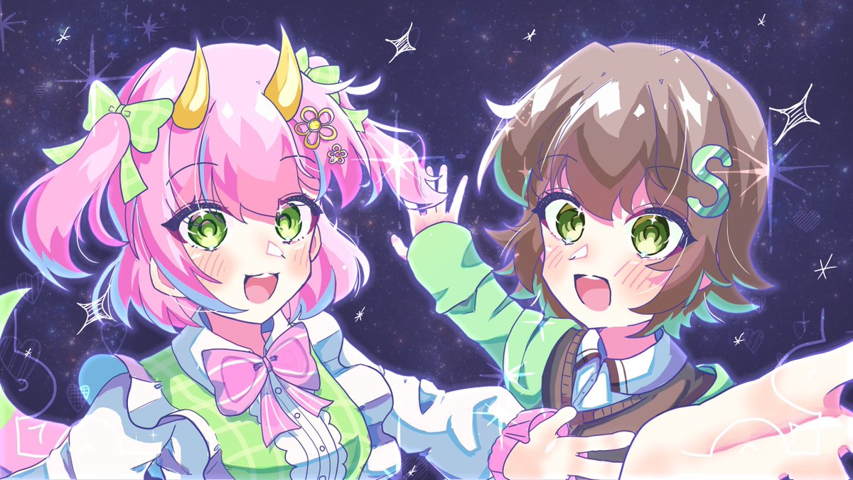 #めめ村4周年合作企画
3枠参加させていただきました！
企画誘っていただきありがとうございます〜！
上記のタグから動画や素敵なイラストが見られますのでぜひ！