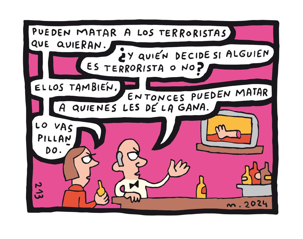 La consigna de los asesinos sionistas y su propaganda es llamar "la flotilla de Hamás" a la flotilla Global Sumud. Está claro para qué.