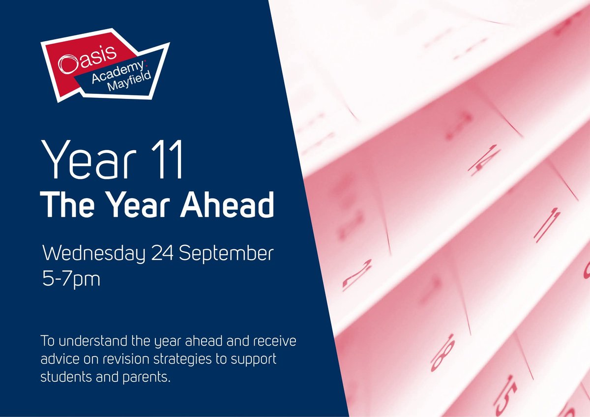 𝗬𝟭𝟭 𝗣𝗮𝗿𝗲𝗻𝘁𝘀
Y11 can be a challenging time for students &amp; parents, and we want to make sure you feel supported every step of the way. Join us on the 24th Sept, 5–7pm for an essential evening designed to guide you through the year ahead. Sign up: forms.cloud.microsoft/e/0vfxYmHUFp
