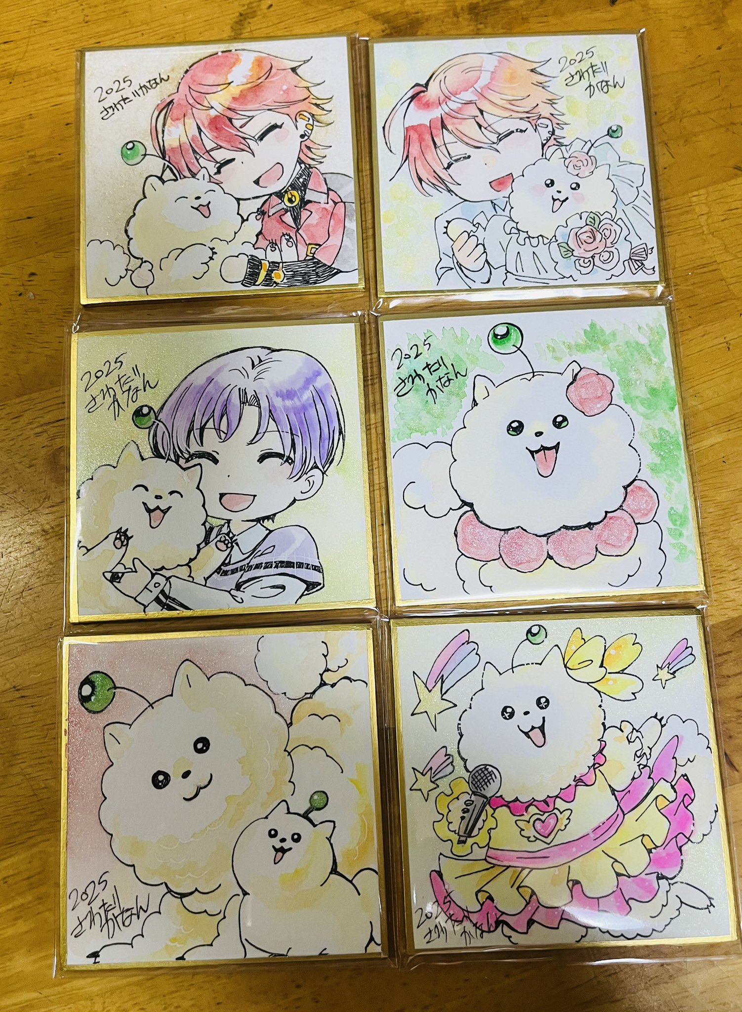 巴日和 色紙 巴日和】 あんさんぶるスターズ!! ビジュアル色紙コレクション2