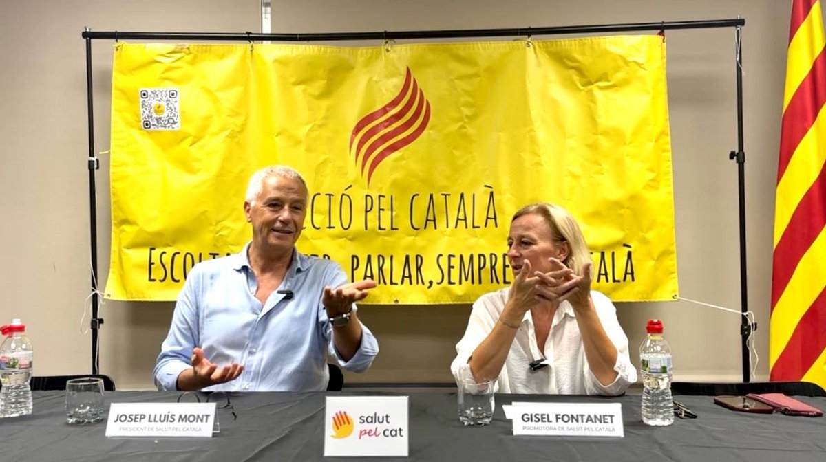 Volem agraïr a <a href="/MetgxCat/">Salut pel Català</a> la participació a les #TrobadesDacció i la seva tasca per la normalització lingüística a la sanitat pública 👩‍⚕️👨‍⚕️.
També a tots els assistents per la seva presència i compromís.

Seguim en aquest objectiu comú. Ens retrobarem amb més força per la llengua!