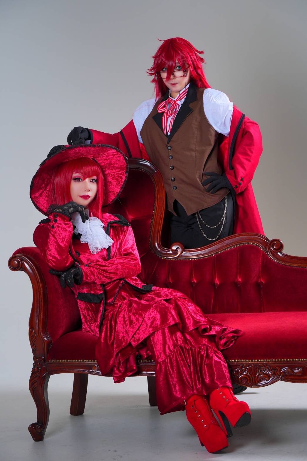 黒執事 グレル サトクリフ コスプレ衣装 ハロウィン アニメ イベント