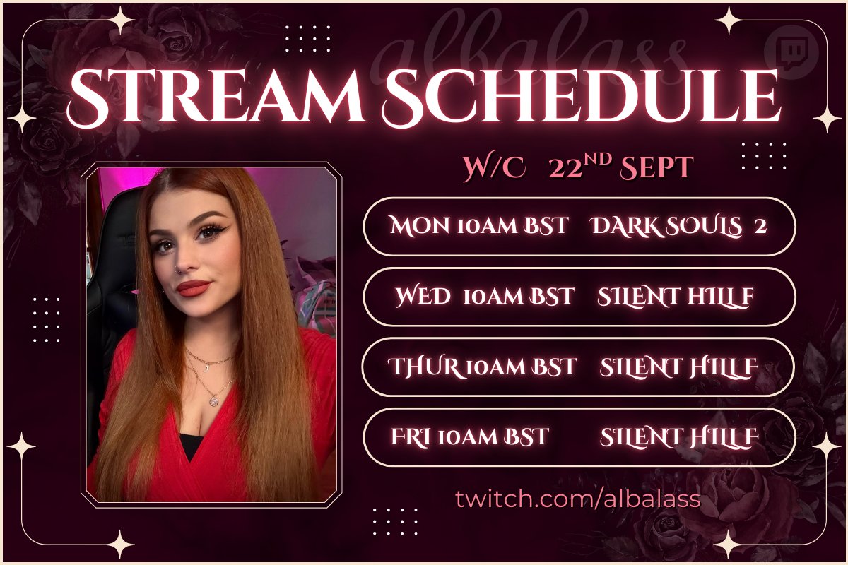 After an unplanned 2 weeks off stream I'm back next week continuing DS2 no levelling and then SILENT HILL F!!! So excited!!! See you guys then ❤️