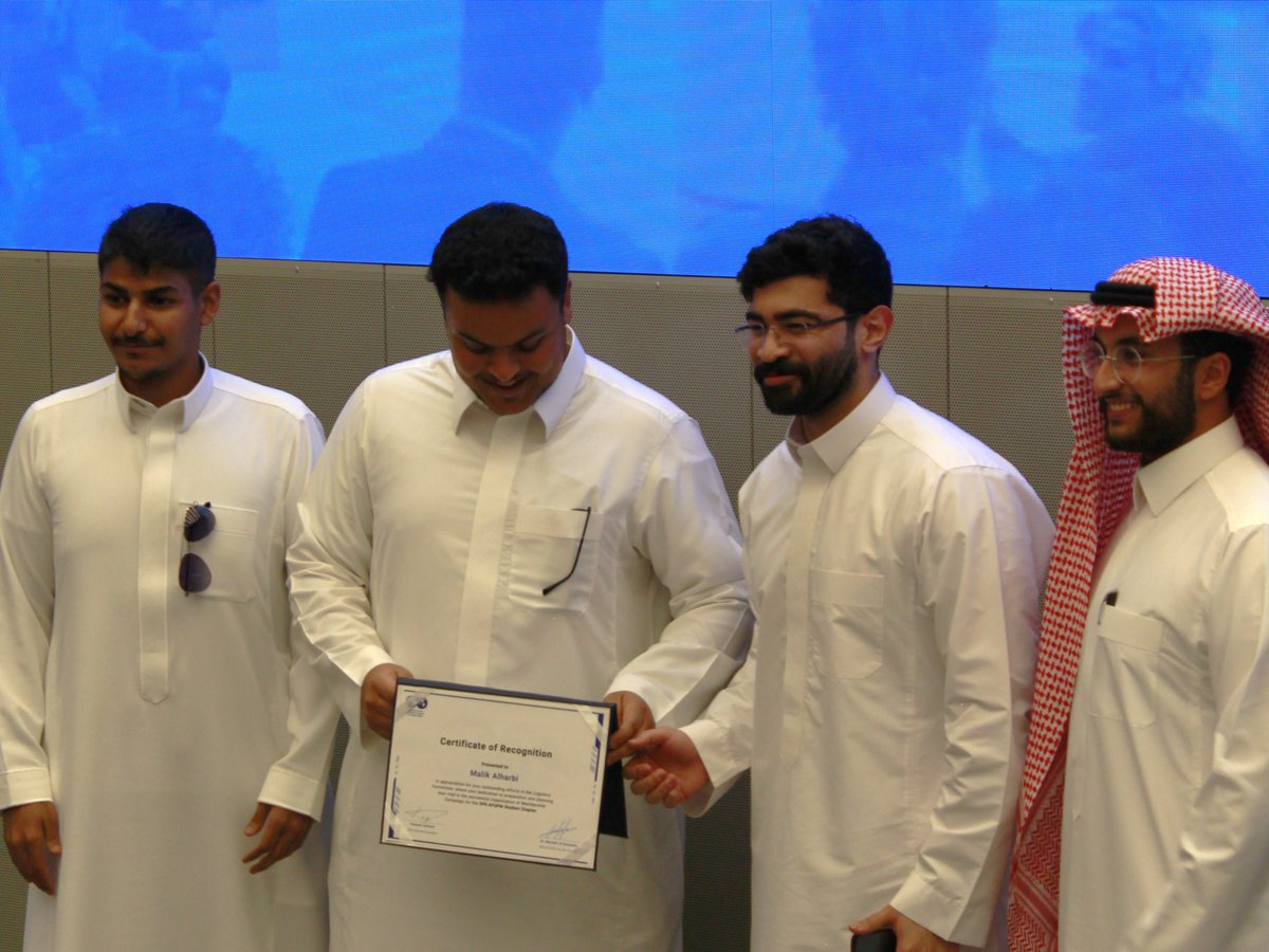 SPEKFUPM's tweet photo. The Welcome Event marks the beginning, not the end. ✨.

Welcome to all our new members together we will achieve, inspire, and grow with SPE KFUPM Students Chapter 💙

During the event, we introduced SPE’s vision, shared upcoming opportunities, and created a space full of energy, networking, and fun activities. 🎉

#WeAreSPE  #ThinkSPE  #KFUPM  #SPEKFUPM