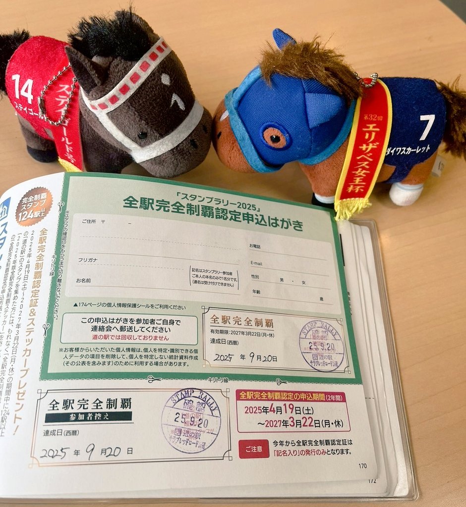 北海道 道の駅 スタンプラリー 2025 完全制覇済 北海道 道の駅 スタンプラリー 2025 完全制覇 - メルカリ