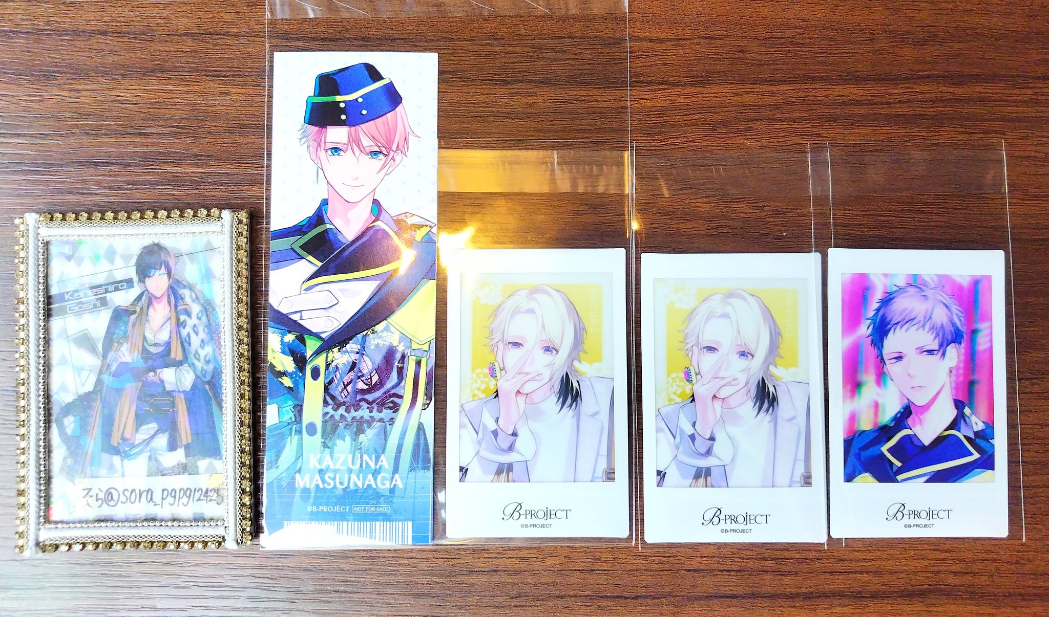 Bプロ　Handsome King　特典　チェキ　サイン入り　増長 Bプロ Handsome King 特典 チェキ サイン入り 増長 - メルカリ