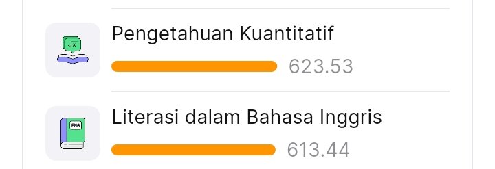 First time in my whole life, PK dan LBE aku nyentuh 600!!??

My new target >650 (bisa yuk)