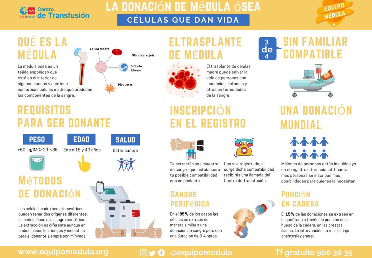 NoInvisibles's tweet image. Hoy, como cada 3º sábado de sep. #DíaMundialDonanteMédula
#WorldMarrowDonorDay #DMDMO2025 #WMDD2025 #GraciasDonante #ThankYouDonor
Donar médula no es doloroso, necesitarla es aterrador‼️
Qué es #REDMO?
Registro de Donantes de Médula Ósea creado por @fcarreras  en 1991 y Acuerdo…