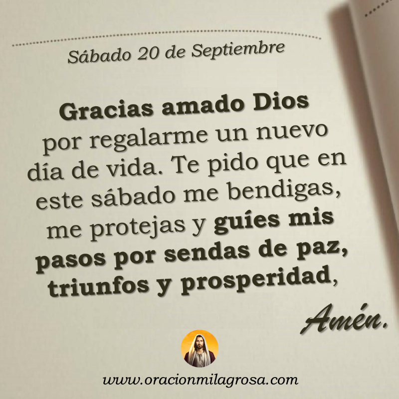 oracion_milagro's tweet photo. Oración para el sábado 20 de septiembre de 2025: https://t.co/obPW2ujcPr