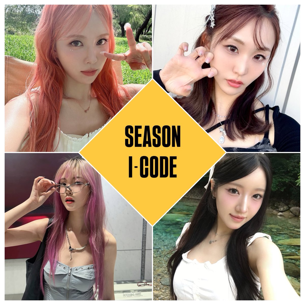 vaniimarei's tweet image. I-CODE (아이코드), the new gg by CNS Entertainment, consists of 4 members:
• ROA 🇰🇷
• KARUNA 🇯🇵
• YONA 🇨🇳
• MOANA 🇯🇵
All members were participants of TikTok’s Survival Show „Stellar Sugar“.
#ICODE #ROA #KARUNA #YONA #MOANA