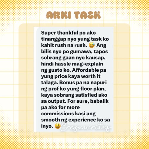 Cresxworks's tweet photo. Sharing a few client feedbacks — super grateful! Thank you for trusting me again &amp; again 🫶
#cresfeedback https://t.co/AVwquXwzGJ