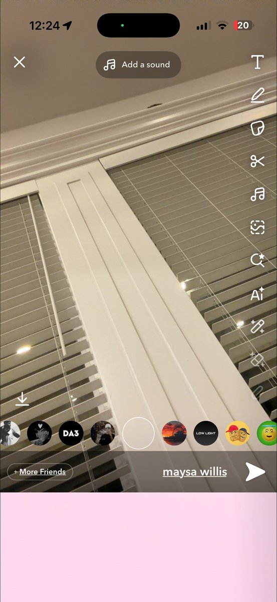 hey <a href="/snapchatsupport/">Snapchat Support</a> my screen looks like this after getting the new iphone every time i take a picture. can this be fixed?