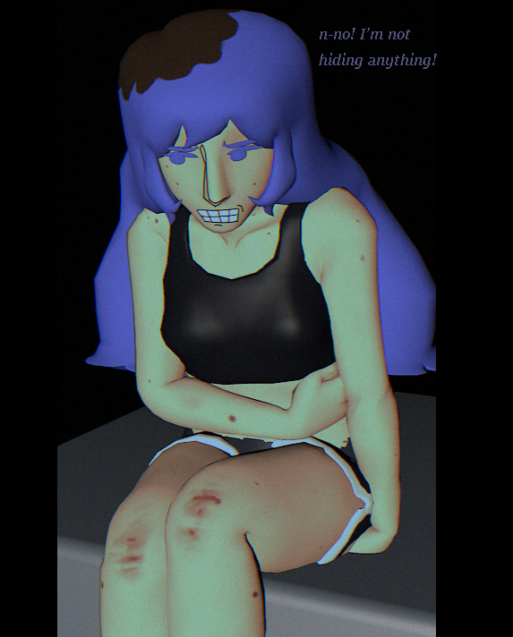 SpookuSeptember's tweet photo. Sage pose because I like posing Sage even if she looks cruddy (her armpit is not the focus of this I didn;t mean to) https://t.co/x4nMYzRD0N