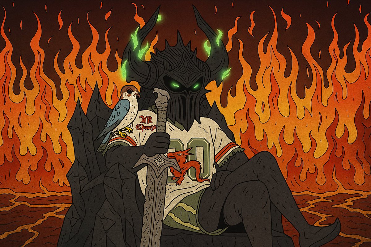 While waiting for the FIRST GREAT BURN 🔥
here's a recap on what it looks like 24 Hours since the <a href="/MidEvilsNFT/">Mid Evils</a> Shop launched🛒

 Listings went down from 1200 -&gt; 730 📉,
Floor went up by 40% 🔺📈,
probably mid 🔥 

 Looking for steal deals and some serious grails? DMs always open