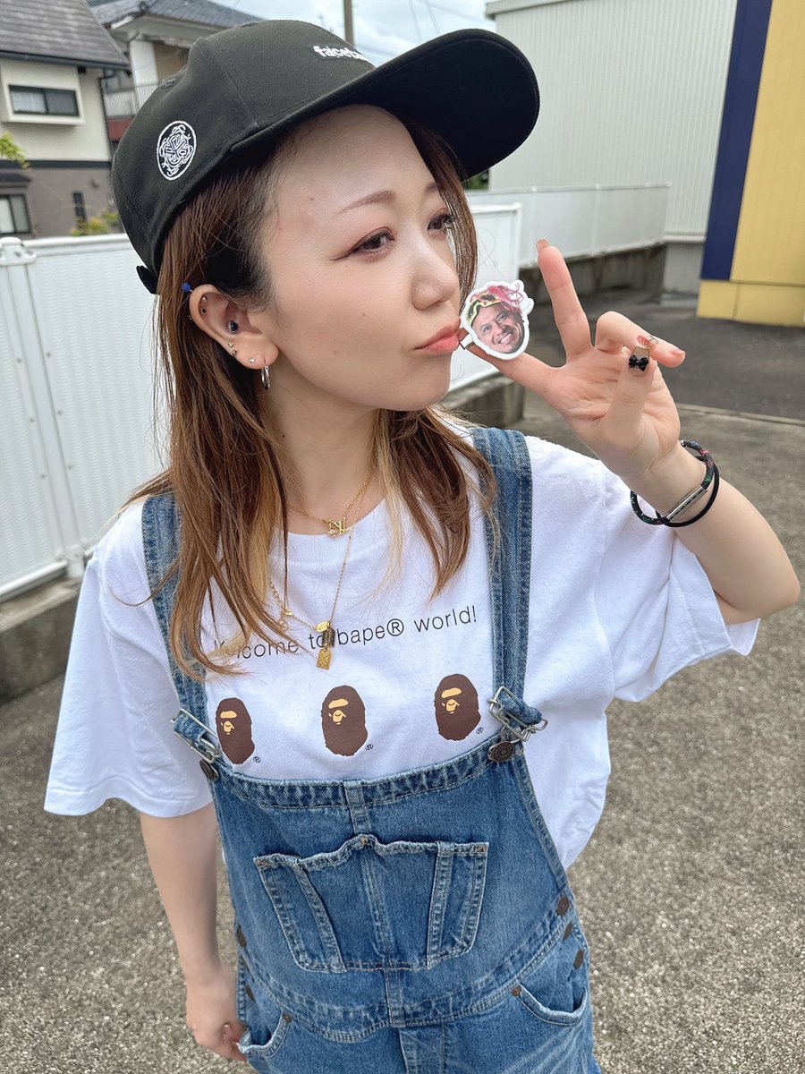 昨日の元気さんサロペット着てたから
私も🤭💕