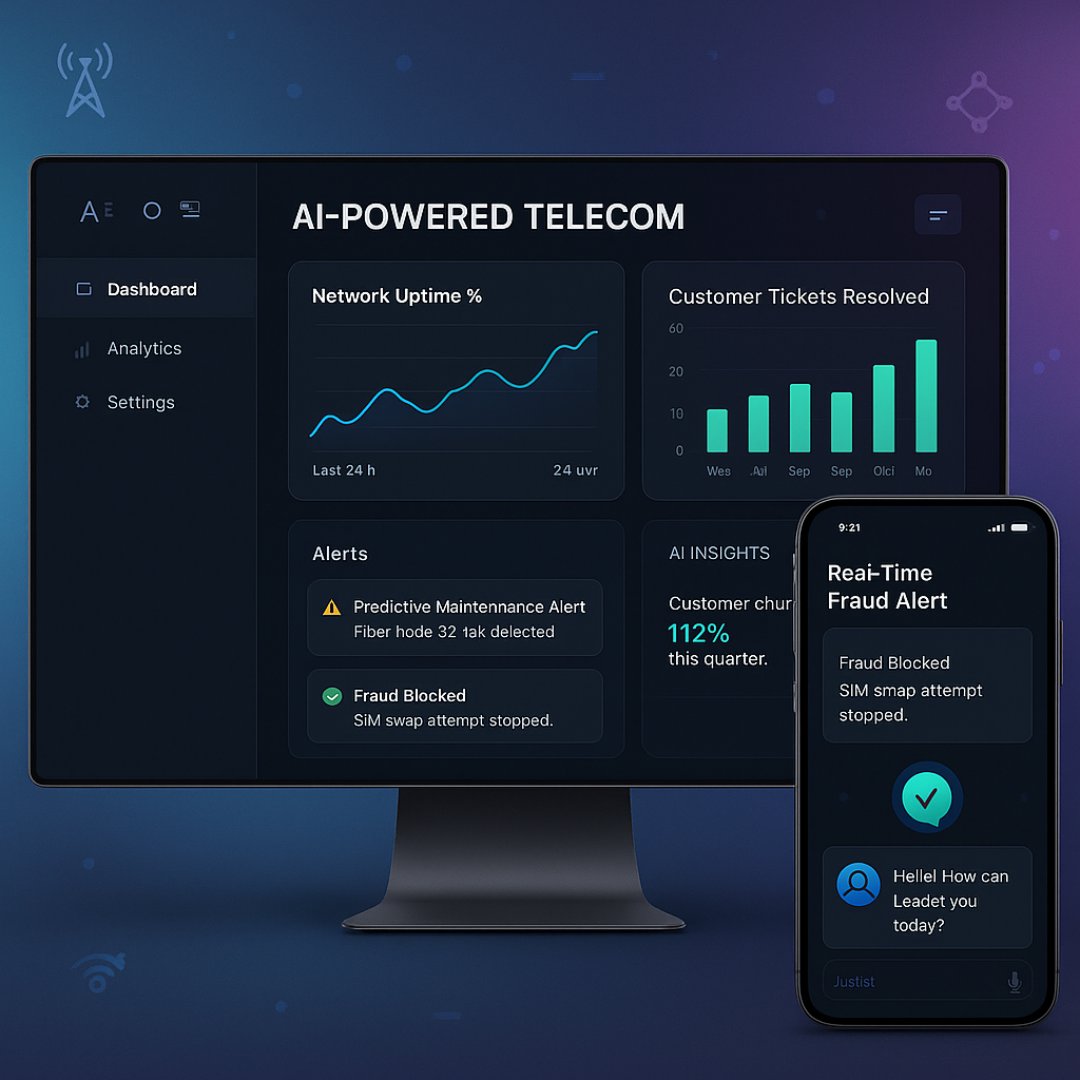ColinLeede22571's tweet image. AI can predict telecom failures before they happen. 
From 5G optimization to fraud detection—this is the future of telecom.

 Full blog → sdlccorp.com/post/ai-for-te…

 #TelecomAI #StartupTips