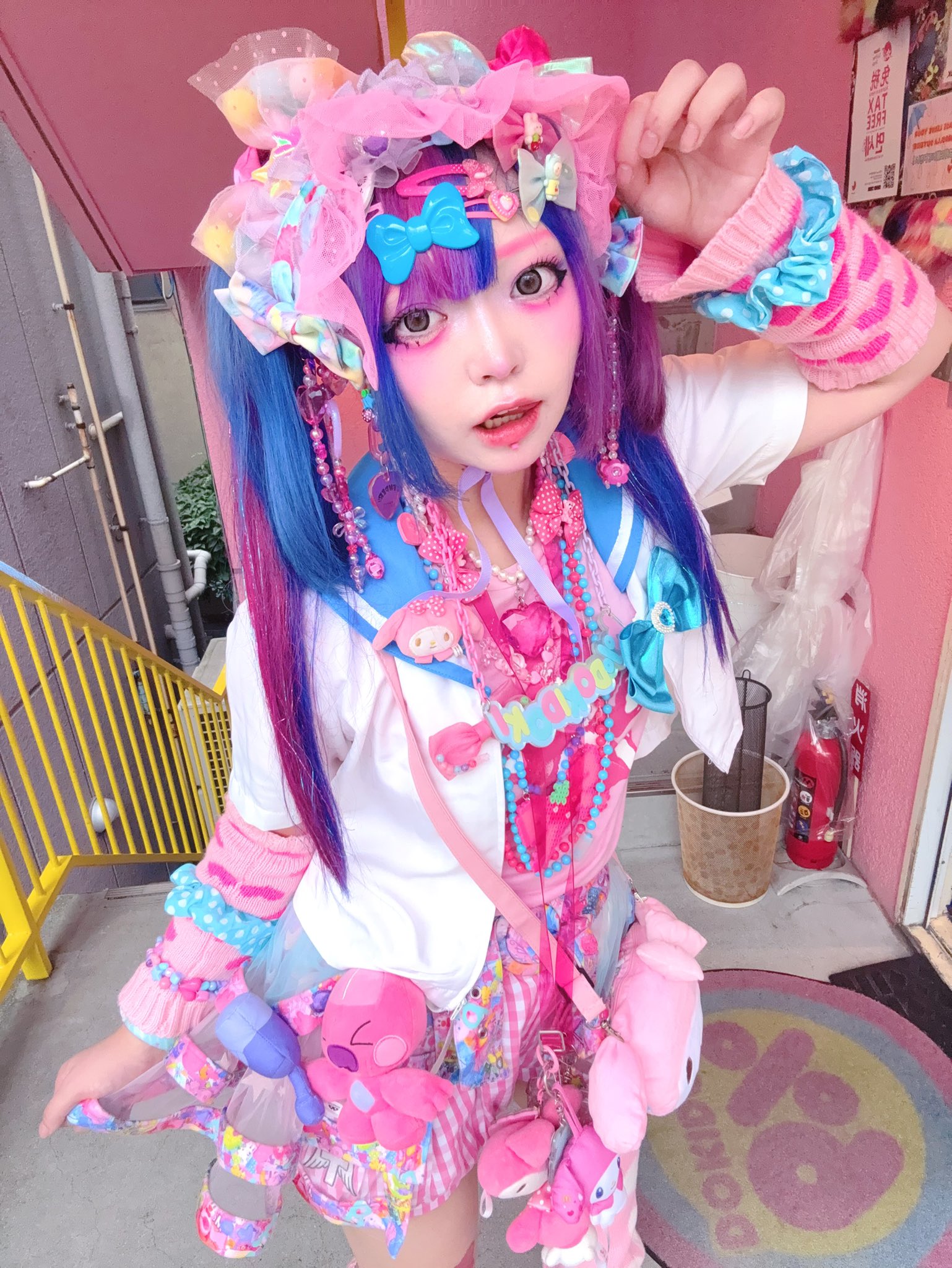 6% DOKIDOKI カラフルライオットパステルワンピ♡原宿系 6% DOKIDOKI カラフルライオットパステルワンピ♡原宿系 - メルカリ