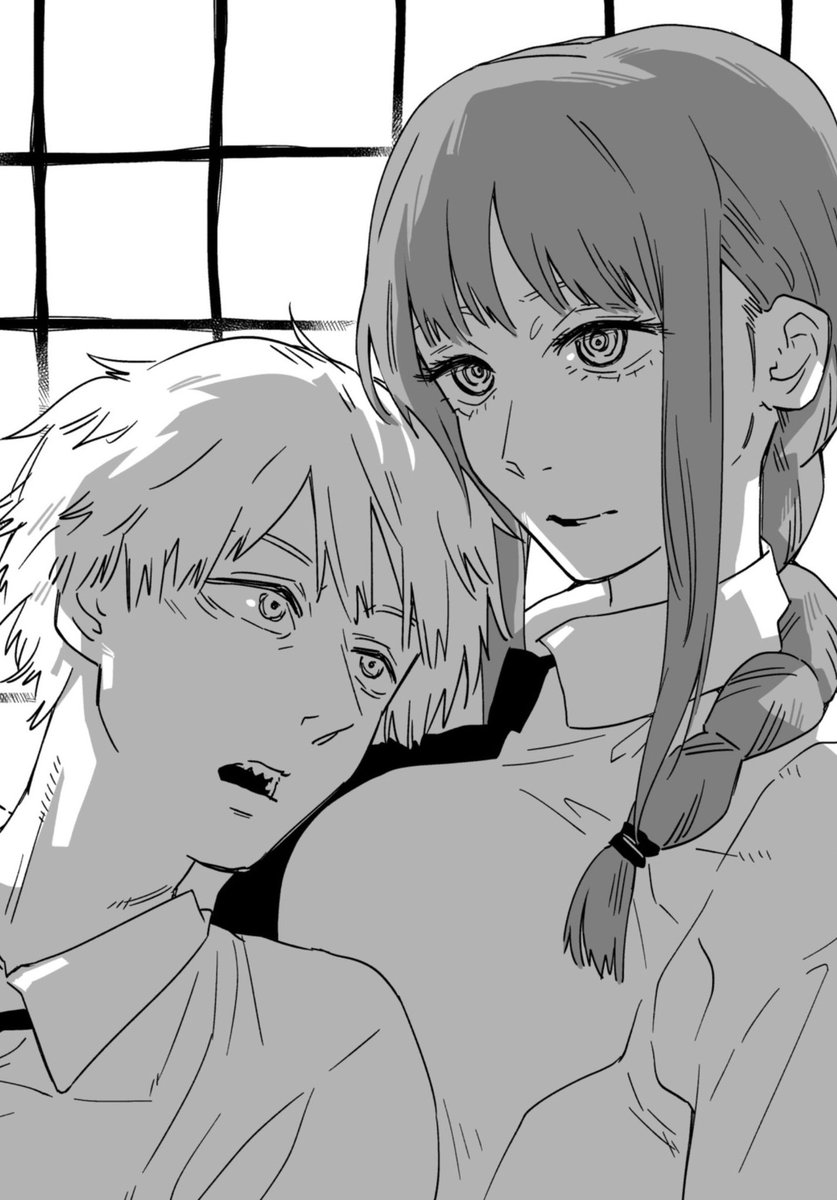 チェンソーマン、デンマキ二次創作⤵️ 