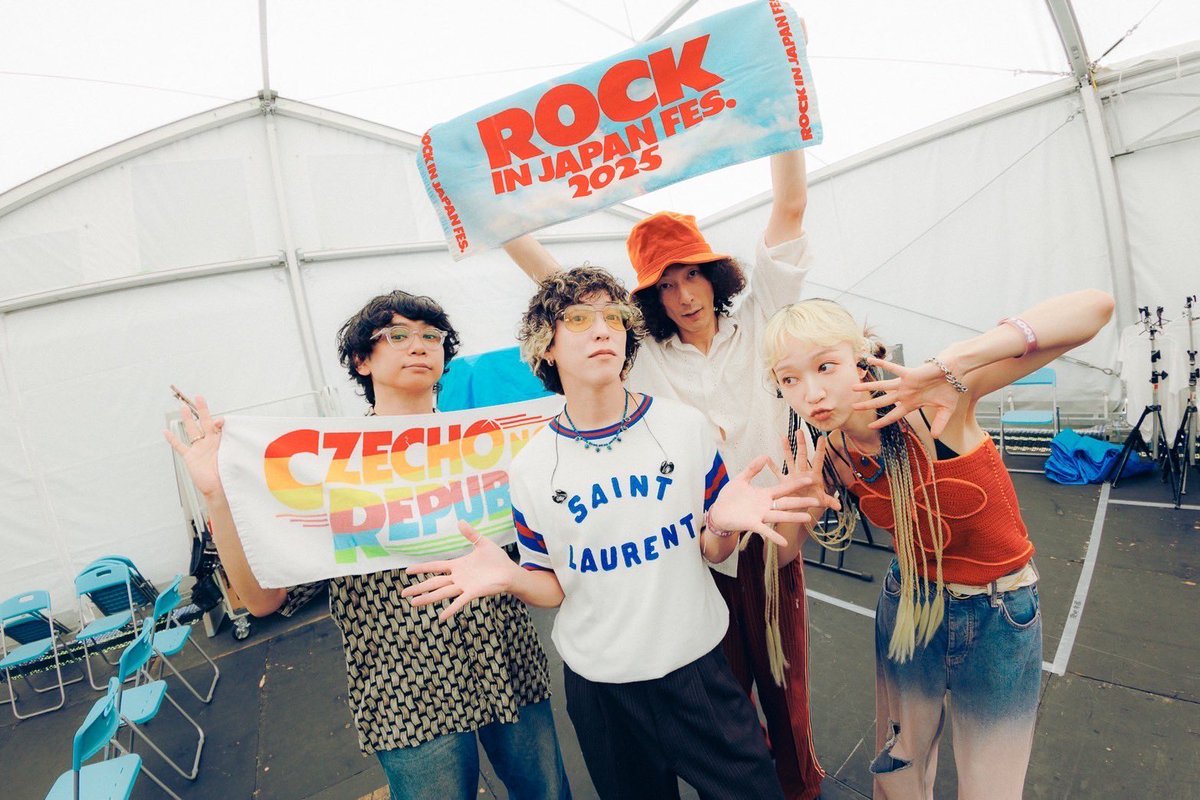 cnr_official's tweet photo. 🌈🌈🌈Thank You!🌈🌈🌈

2025/9/20(土)
《𝗥𝗢𝗖𝗞 𝗜𝗡 𝗝𝗔𝗣𝗔𝗡 𝗙𝗘𝗦𝗧𝗜𝗩𝗔𝗟 𝟮𝟬𝟮𝟱》
 
🎡🎢🎠 Setlist 🎠🎢🎡
1. Amazing Parade
2. MUSIC
3. Psychedelic Night
4. No Way
5. Firework
6. 好奇心

プレイリスト👉https://t.co/Tqr9C30JVi

photo by @soootaroVSHB📸

#ロッキン 
#RIJF https://t.co/6niwTLJuL3