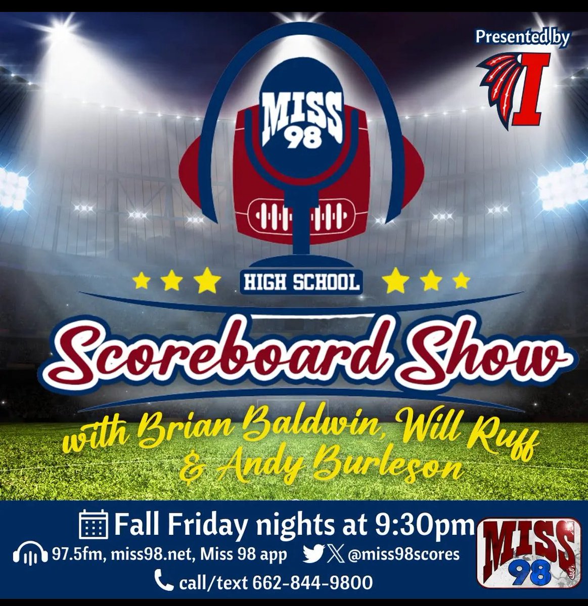 Miss 98 Scoreboard tweet media