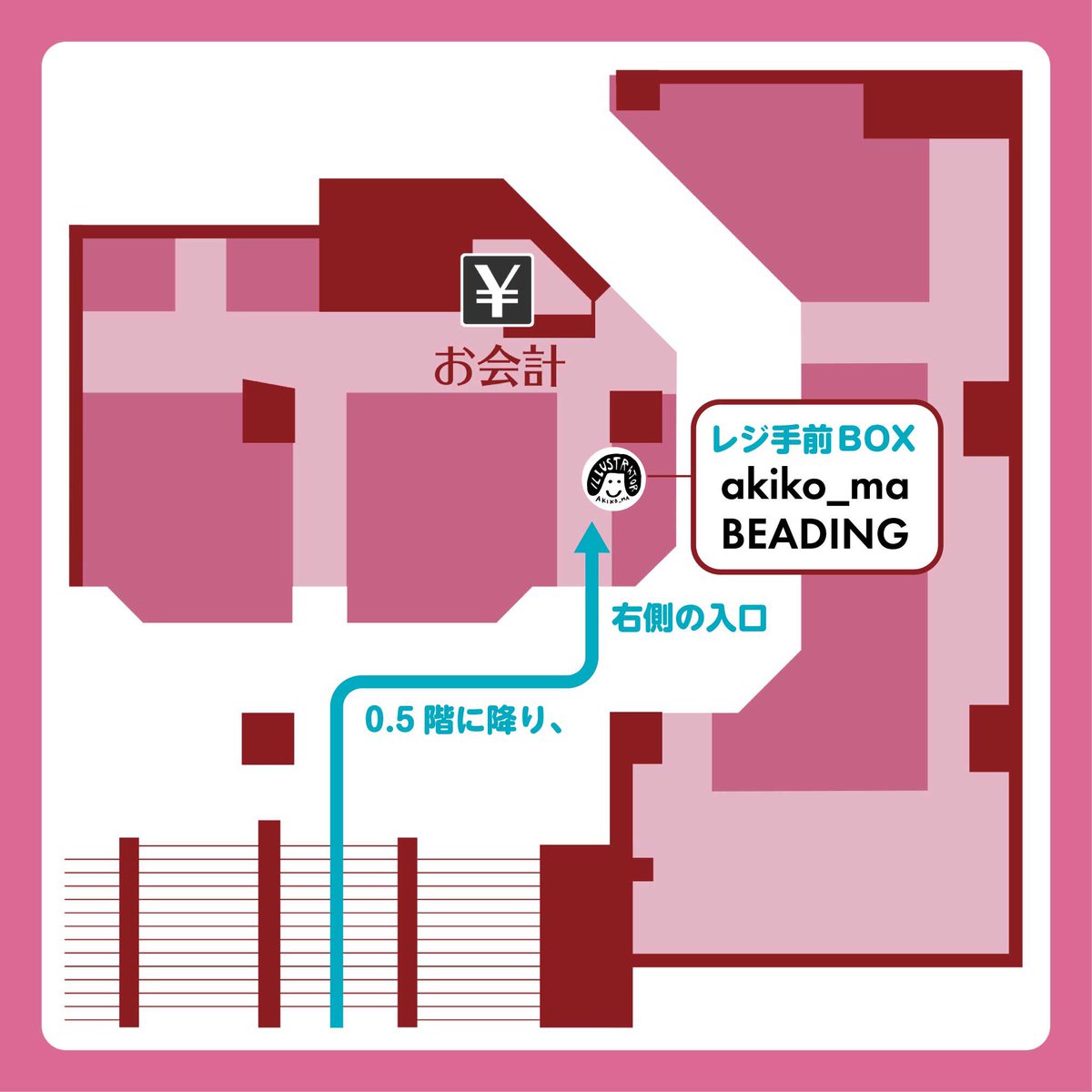 akiko_ma's tweet photo. 本日17時〜19時まで、ラフォーレ原宿の半地下の #愛と狂気のマーケット @aitokyouki にてミニパーティーがあり、私も在廊しています。お近くにお越しの際は是非是非お立ち寄りください〜 https://t.co/aq3pEzAio0