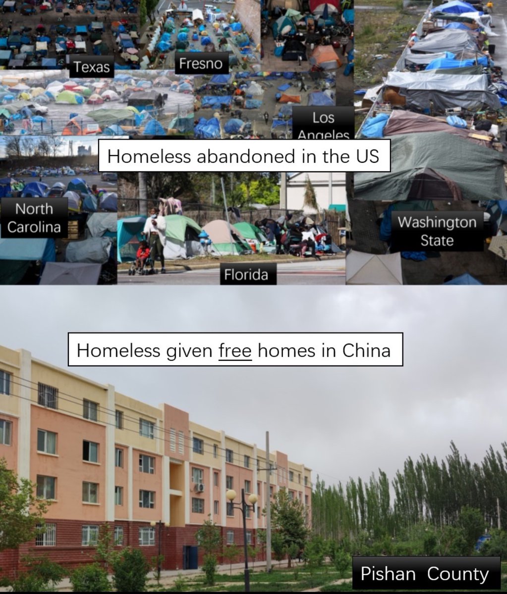 jacksonhinkle's tweet photo. 🇨🇳 🇺🇸 China vs the United States on homelessness.

Do you understand the difference between? https://t.co/hoTdTG5BXz