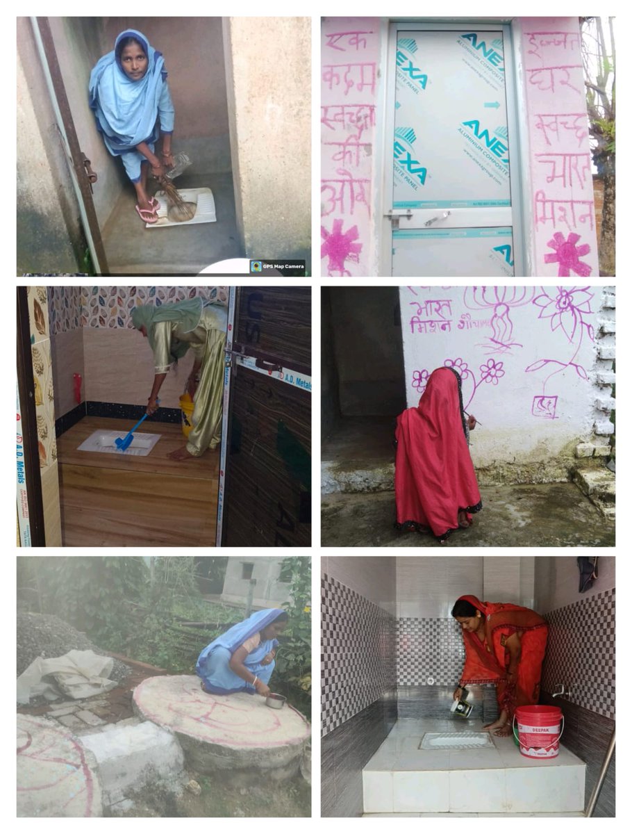 KodermaJjm's tweet image. दिनांक 19.9.2025 क़ो स्वच्छता हीं सेवा अभियान 2025 के  अंतर्गत&quot;मेरा शौचालय मेरा अभिमान &quot;के तहत कोडरमा जिला केलाभुकों को जागरूक कर अपने शौचालय की साफ -सफाई, रंग-रोगन कराया गया एवं स्वच्छता शपथ ,दिलाया गया. #Swachhotsav @dckoderma @Swachhjhar @swachhbharat