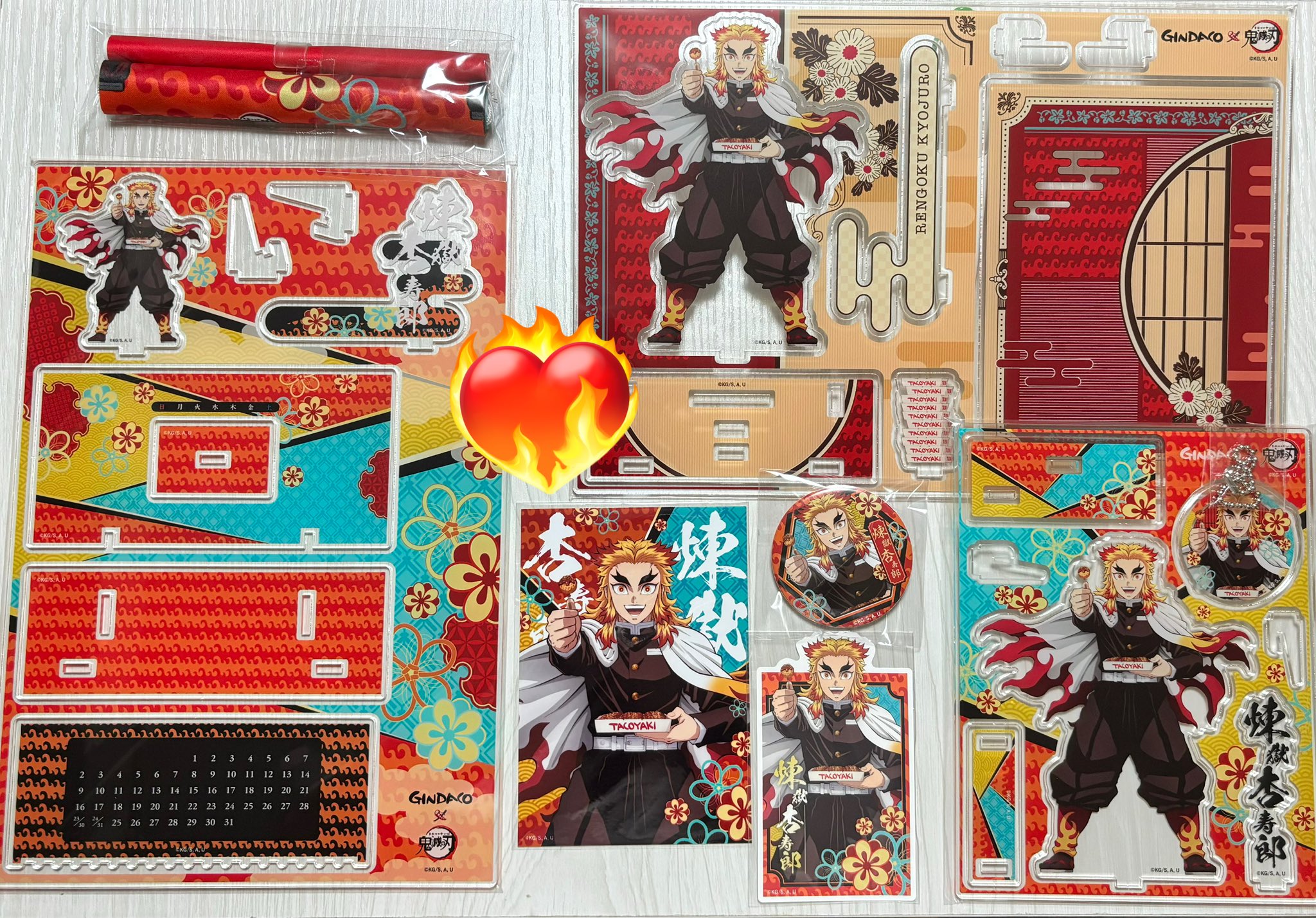 【鬼滅の刃】 レア物多数！煉獄杏寿郎 他グッズセット 鬼滅の刃＊煉獄杏寿郎グッズセット - メルカリ
