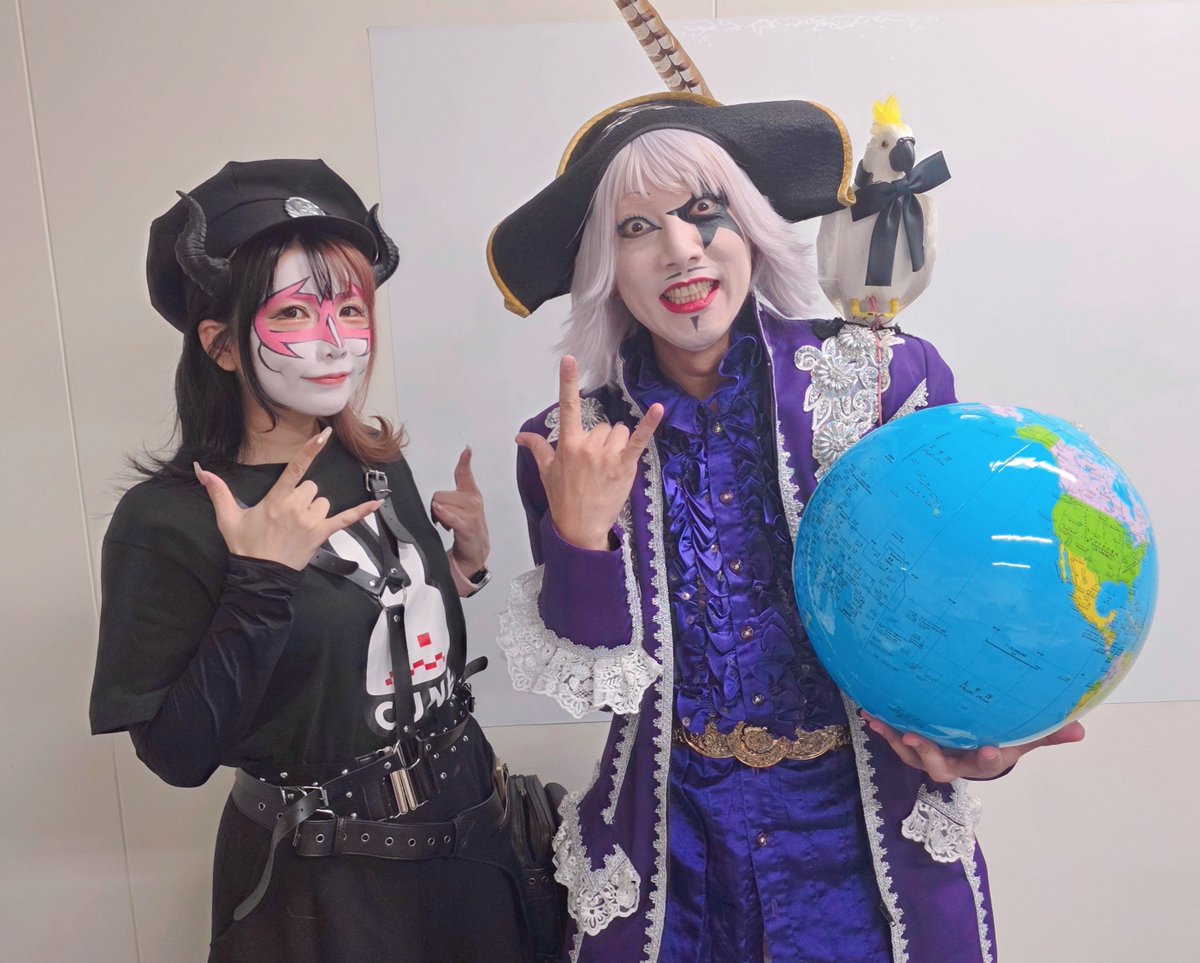 usamiiin's tweet image. ゴー☆ジャス先輩(@Gorgeous55555)が今日、大阪でのお仕事だと拝見し…
ここぞとばかりにダメもとでご連絡したら、なんとご挨拶させてください魔したｧ…🫨🌋🌋⚡

めちゃくちゃお優しくて…俺様のハートに、レボ☆リューションだったぜ…🧎❤️‍🔥

お忙しいなか本当にありがとうござい魔した😭!!…