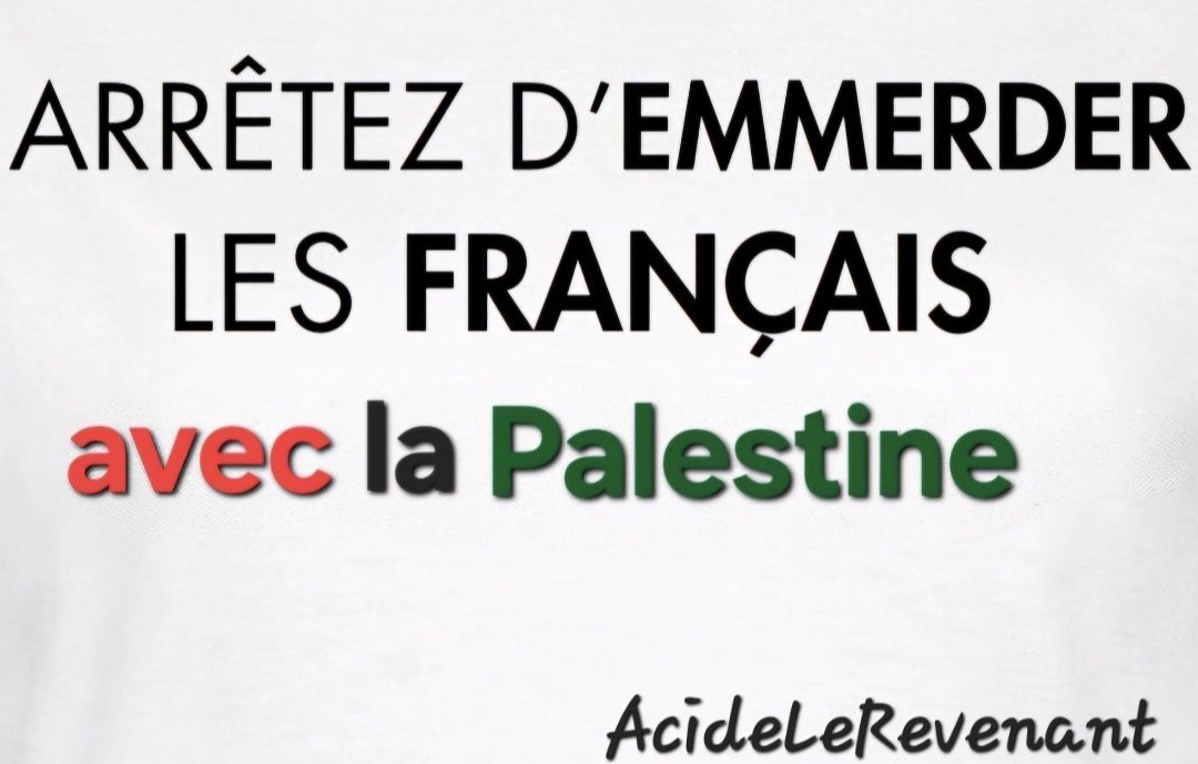 AcideLeRevenant's tweet image. 🤬🤬🤬🤬🤬🤬🤬🤬🤬🤬🤬
Chaque jour j'ai envie de publier ce message :