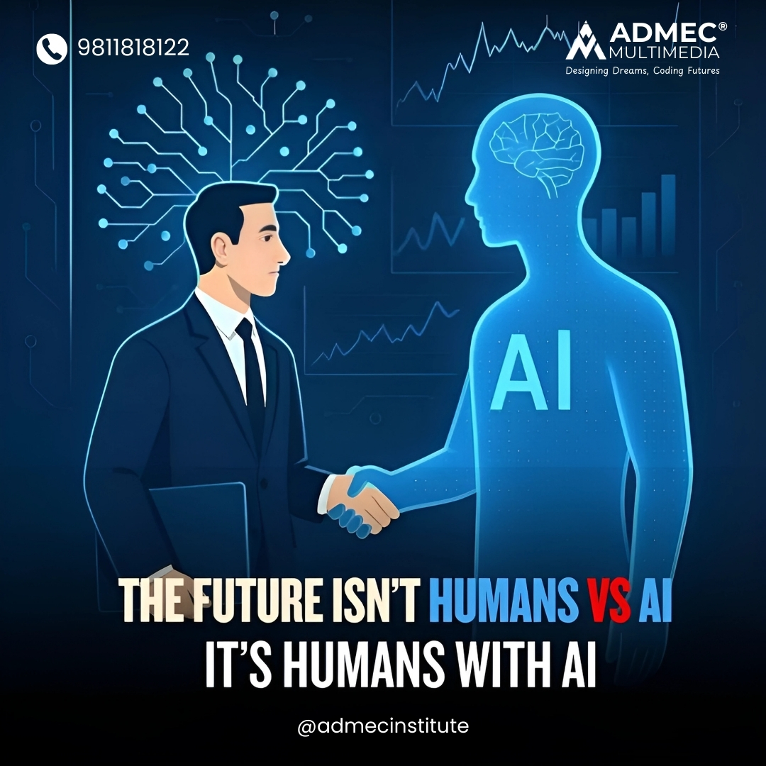 admecinstitute's tweet image. 🤖 The world is moving from Humans vs AI to Humans with AI.
Be future-ready with our Artificial Intelligence Training in Delhi at ADMEC!
Explore the Course here👉 admecindia.co.in/course/machine…
#ArtificialIntelligence #MachineLearningArt #machinelearningtraining
