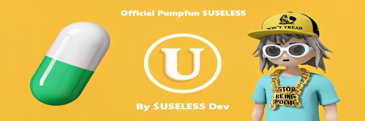 Dear <a href="/a1lon9/">alon</a>,

The Team and the entire #Useless on PF Community wanted to thank you and the <a href="/pumpdotfun/">pump.fun</a> team to make the biggest CTO in History possible, with the Mission to FLIP the BonkFun $Useless.

Thats only a 350X, nothing unusual in a Bullrun!

The Community knows you are
