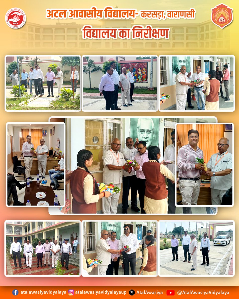 AtalAwasiya's tweet image. अटल आवासीय विद्यालय करसड़ा, वाराणसी में श्रम कार्यालय कानपुर द्वारा गठित टीम ने निरीक्षण किया। इस दौरान अपर श्रमायुक्त सरजू कुमार (Ad. LC), श्री शमीम अख्तर, श्री गौरव कुमार, श्रम प्रवर्तन अधिकारी श्री पंकज सिंह एवं लोक निर्माण विभाग के अधिकारी उपस्थित रहे। 
@UPLABOURDEPT @UPGovt