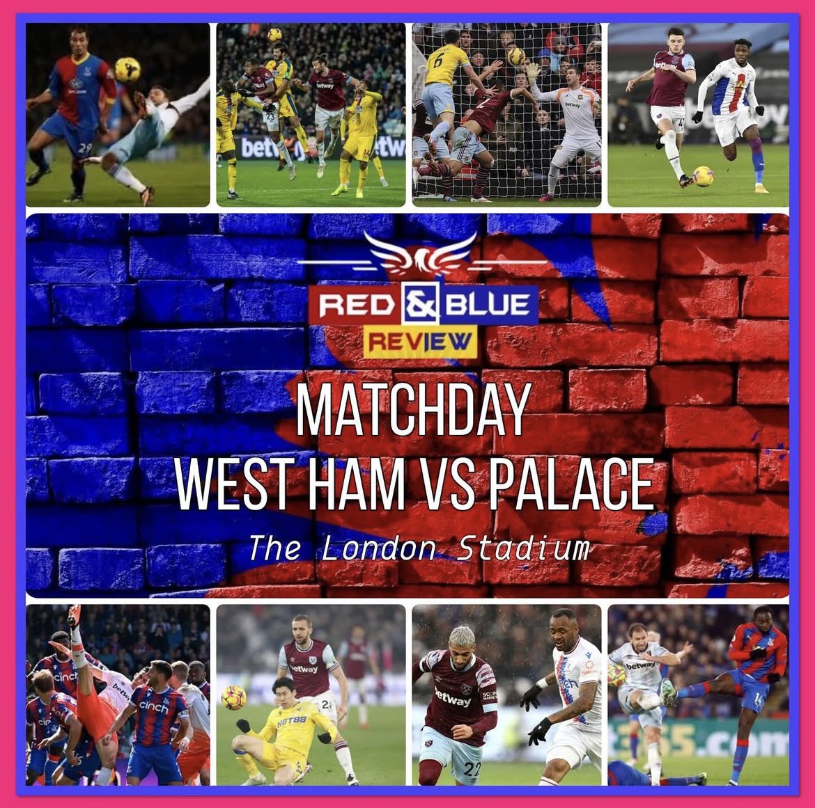 It’s #MatchDay for a short trip to East London and the tax payers’ stadium… a happy hunting ground recently and expectations will be high again this afternoon! #CPFC #16Unbeaten 🦅