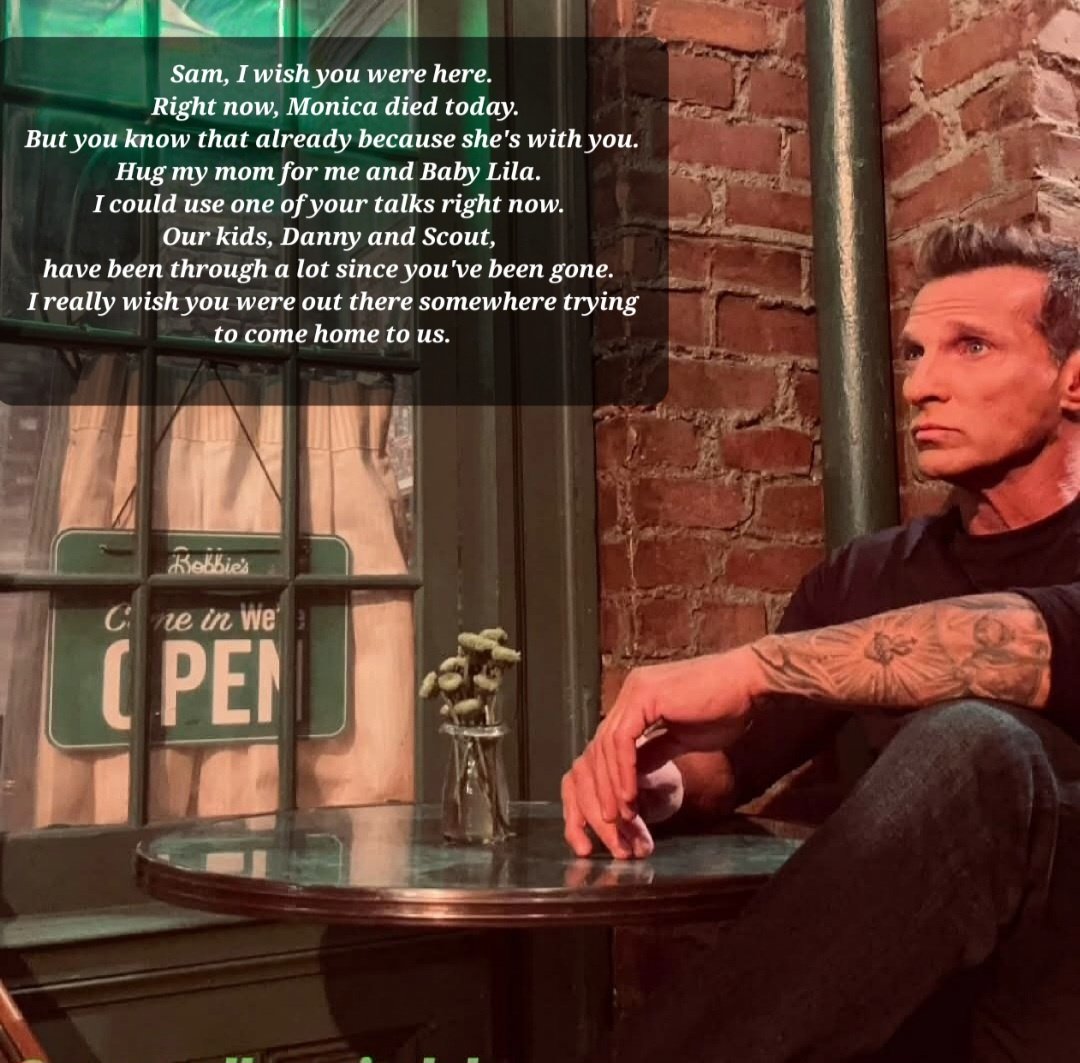 I saw this photo, so I thought I would share. I was so glad that Danny got to be with Jason today. #GH #JaSam #IStandWithKelly 🧭🥲