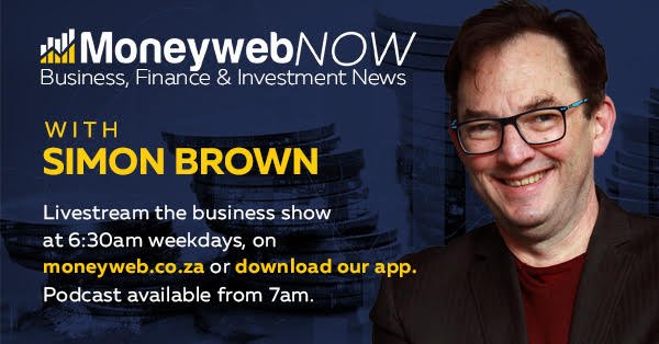 Moneyweb's tweet image. Tune in to the #MoneywebNOW #podcast with Simon Brown every weekday at 6:30am for daily dose of #business, #finance and #investment news.

Click here to download podcasts from this week: ow.ly/inma50WZjmX