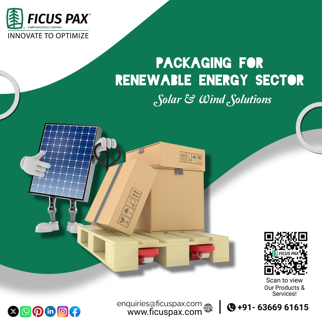 Ficus_Pax's tweet image. 🌍 Sustainable Packaging for a Greener Tomorrow!
 
 At Ficus Pax, we provide innovative packaging solutions for the Renewable Energy Sector☀️💨

🌐 ficuspax.com
📞 wa.me/+91-6366961615
 
 #RenewableEnergy #SolarPackaging #WindEnergy #SustainablePackaging