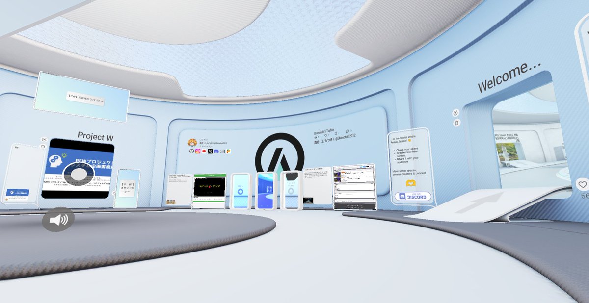 Shimotuki2012's tweet image. ブラウザ上でロースペックPCでも稼働できるArrivalSpaceのアカウントを作って、試しに自身の作品ショールームを仮設営してみた。無料で3Dメタバース空間のイベント設営開催やポートフォリオ展示・3DGS空間探索など多目的に使えるのが便利。試遊会や即売会イベント運営にも使いたい。
#arrival_space