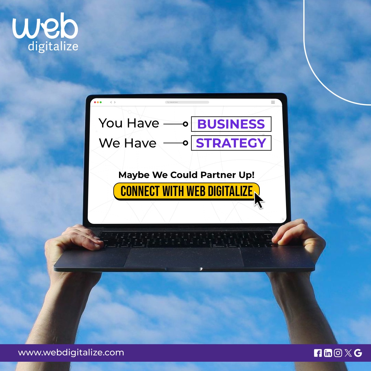 WebDigitalize's tweet image. 🚀 You bring the Business, we bring the Strategy!
Together, let’s create success stories. 💼✨
👉 Connect with Web Digitalize today and grow smarter, not harder!

🌐 webdigitalize.com

#webdigitalize #BusinessGrowth #DigitalStrategy #MarketingExperts #GrowWithUs