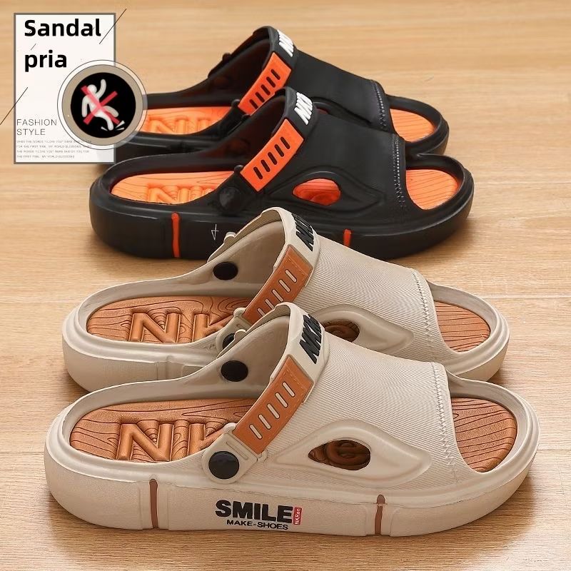 Cek Sandal pria terbaru 2025 gaya Korea nyaman dengan tumit belakang lembut Sendal pria karet keren dengan harga Rp52.500. Dapatkan di Shopee sekarang! s.shopee.co.id/2g1tkTL6Y5?sha…